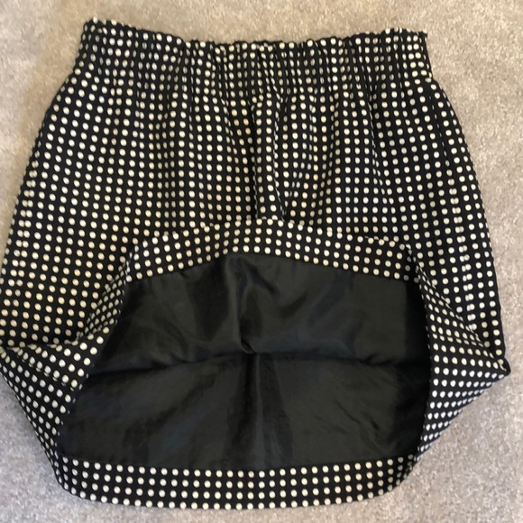 J.Crew Black and White Sidewalk Skirt - Picture 3 of 4